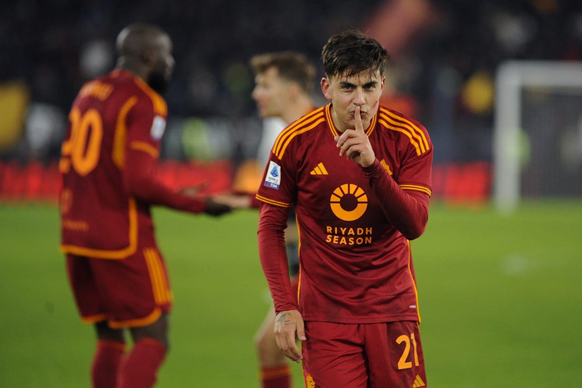 Mancini Dybala Ed El Shaarawy Stendono L Udinese 3 1 Giallorossi Al