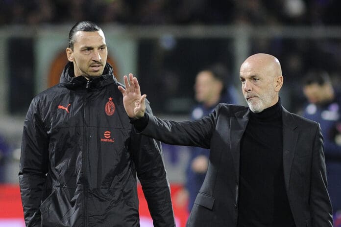 Pioli e Ibrahimovic