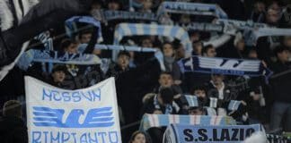 i tifosi della lazio ( foto di salvatore fornelli )