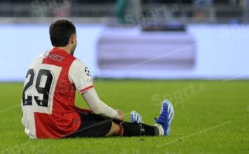 gimenez attaccante feyenoord ( foto di salvatore fornelli )