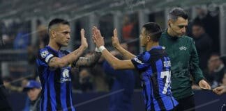 alexis sanchez e lautaro martinez ( foto di salvatore fornelli )