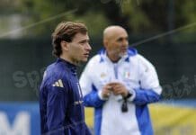 nicolo barella e luciano spalletti ( foto fornelli/keypress )