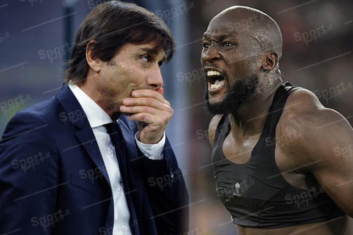 antonio conte e romelu lukaku ( foto fornelli/keypress )