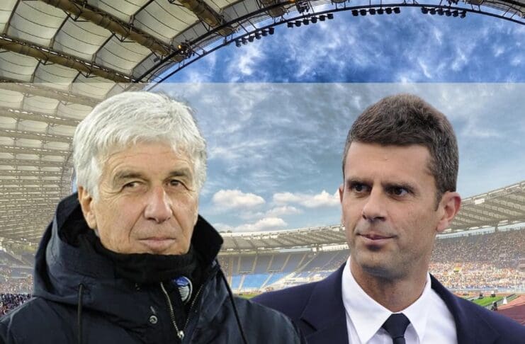 Gasperini e Thiago Motta